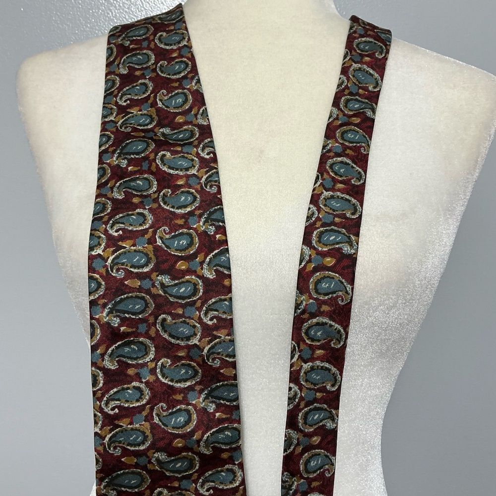 Vintage Kuppenheimer Paisley Patterned Men's Tie